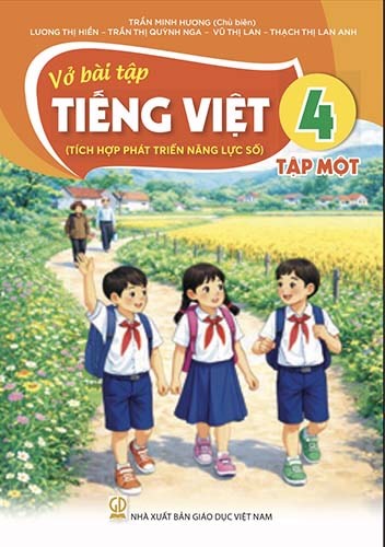 Bìa Sách bài tập Tiếng Việt lớp 4